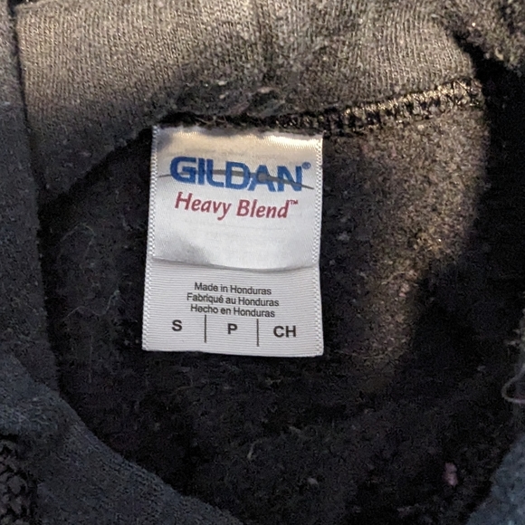 Gildan raccoon hooded sweatshirt size S - Picture 2 of 5